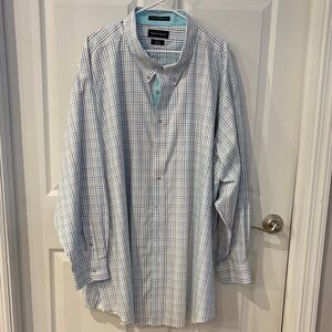 Paul Fredrick Men's Multicolor Plaid Shirt